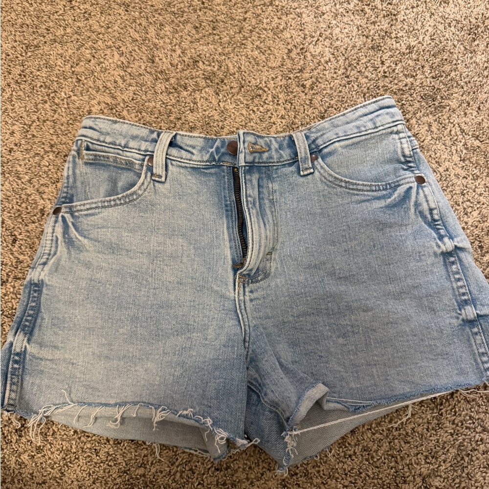 Wrangler Light Blue Jean Shorts